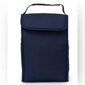 Navy Lunch Bag Tote